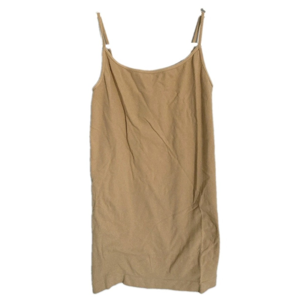 Kate Boggiano Camisole Full Slip Womens One Size Beige Spandex Lingerie USA